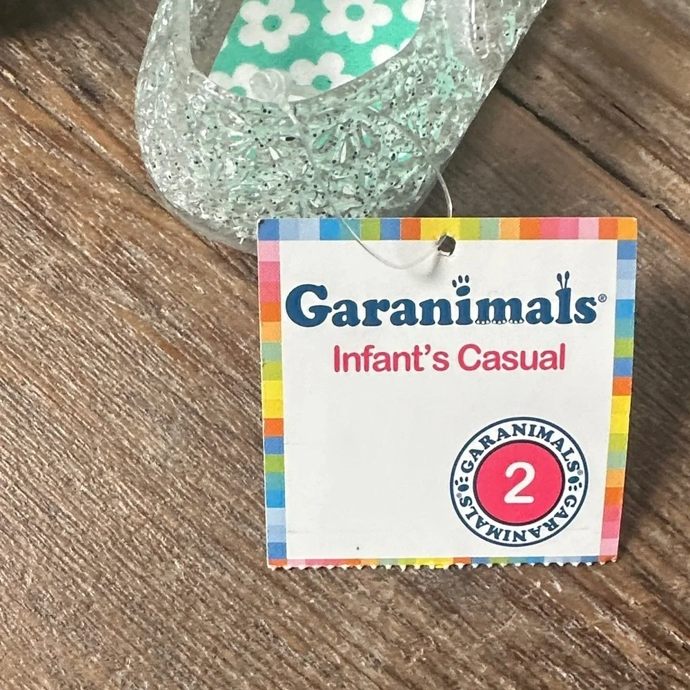 Garanimals Sparkly Silver Kids Dress Shoes